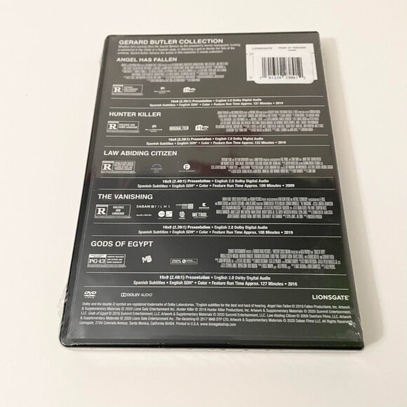 Gerard Butler 5 Film DVD Collection Set - Picture 4 of 12